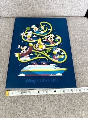 Disney Cruise Line Nautical Character Print notebook
